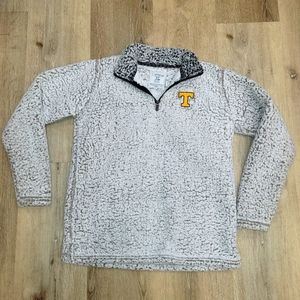 Tennessee Vols J. America Womens XL Sherpa Heavy Fleece UT Volunteers 1/4 Zip
